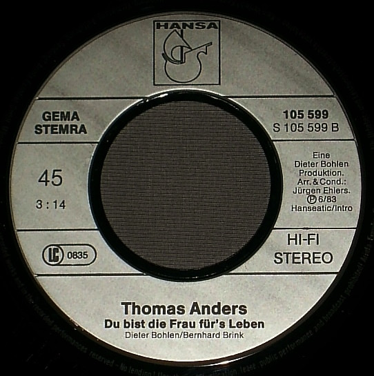 Album herunterladen Thomas Anders - Wovon Träumst Du Denn In Seinen Armen