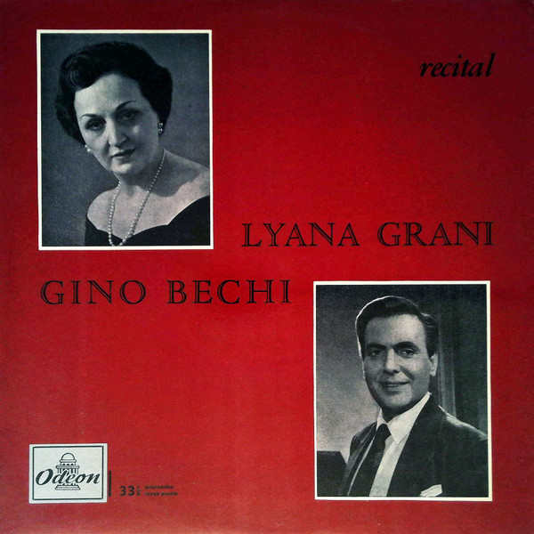 lataa albumi Lyana Grani, Gino Bechi - Recital