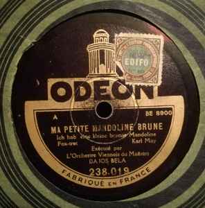 Dajos Béla Et Son Orchestre Viennois - Ma Petite Mandoline Brune / O Donna Clara album cover