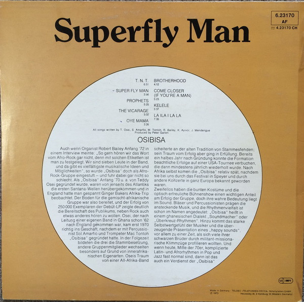 descargar álbum Osibisa - Superfly Man