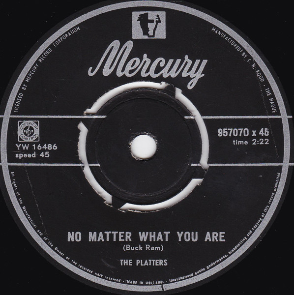 Album herunterladen The Platters - Smoke Gets In Your Eyes No Matter What You Are