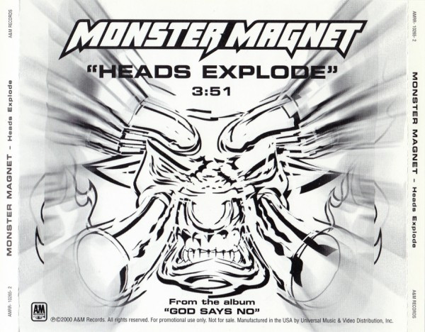 monster magnet heads explode