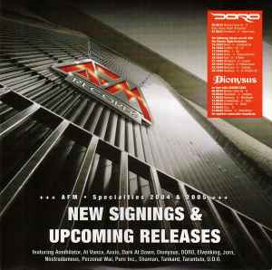 Various - +++ AFM • Specialties 2004 & 2005 +++ (New Signings & Upcoming Releases) album cover
