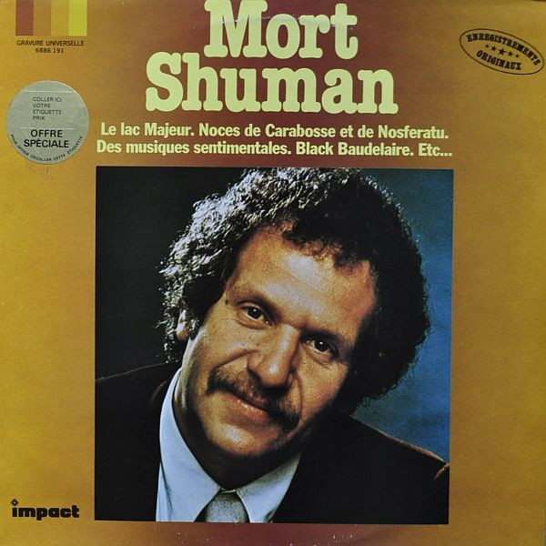 Mort Shuman - Mort Shuman | Impact (6886 191)