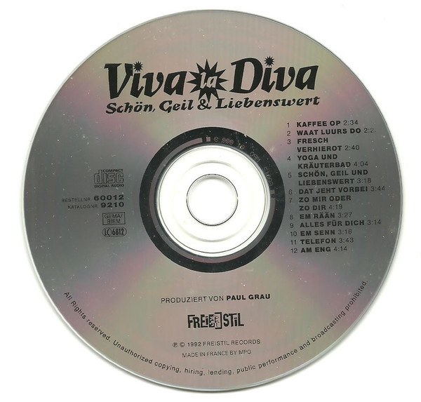 lataa albumi Viva La Diva - Schön Geil Liebenswert
