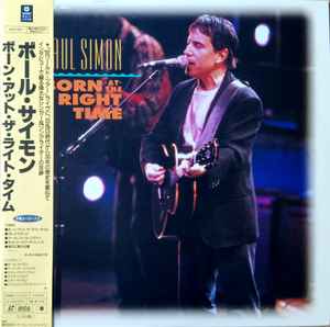Paul Simon – Born At The Right Time (1993, CLV, Laserdisc) - Discogs