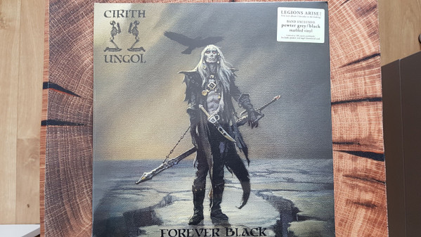 Cirith Ungol – Forever Black (2020, Grey Black Marbled, Vinyl