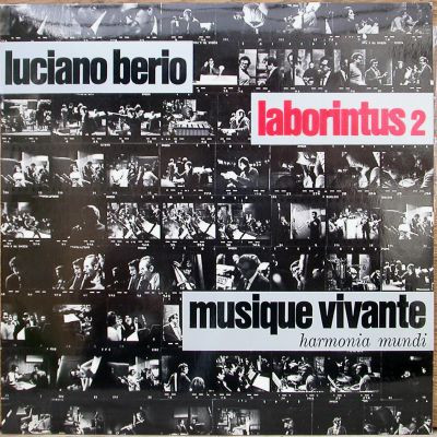 Luciano Berio laborintus 2-LP basf Harmonia Mundi 2029370-1 Germany muy bien 