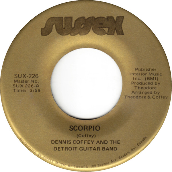 Dennis Coffey And The Detroit Guitar Band – Scorpio (1971, Pitman 