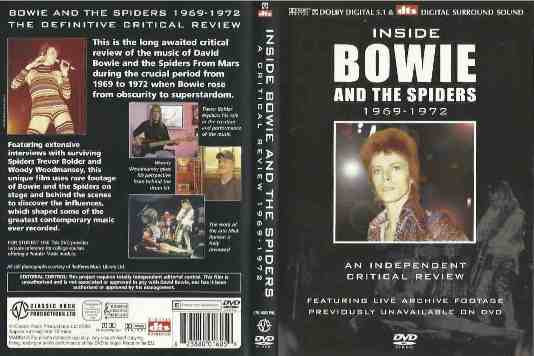 descargar álbum Bowie - Inside Bowie And The Spiders 1969 1972