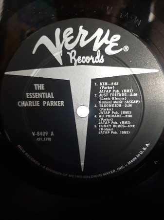 The Essential Charlie Parker - Charlie Parker, Album