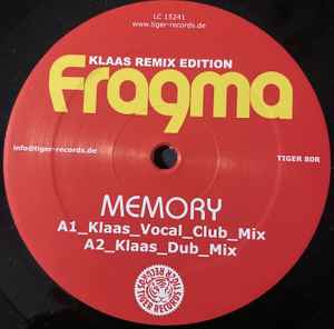 Fragma - Memory (Klaas Remix Edition)