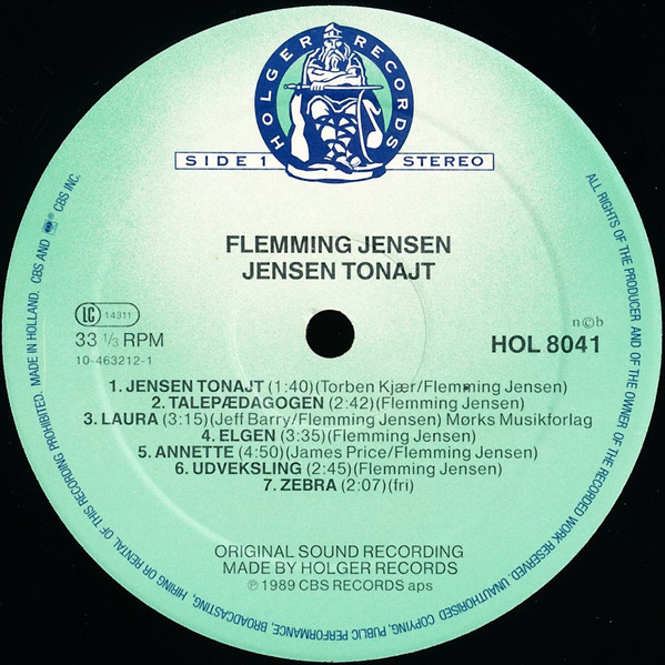 ladda ner album Flemming Jensen - Jensen Tonajt