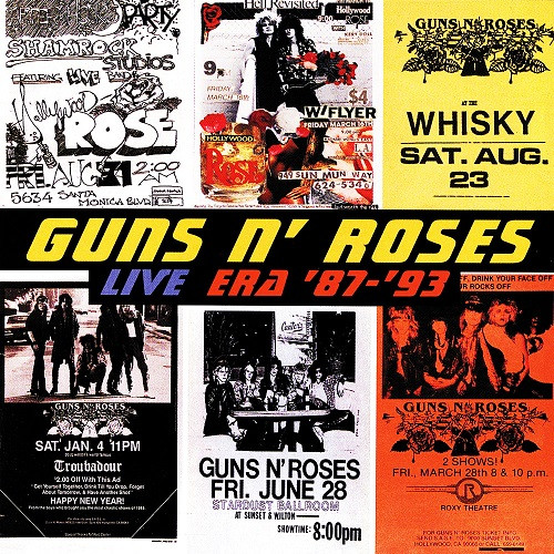 最終値下げ　GUNS N` ROSES LIVE ERA 87-‘93  LP
