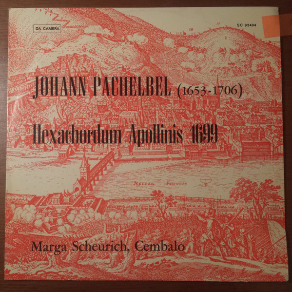 baixar álbum Marga Scheurich, Johann Pachelbel - Hexachordum Apollinis 1699 Chaconne F moll