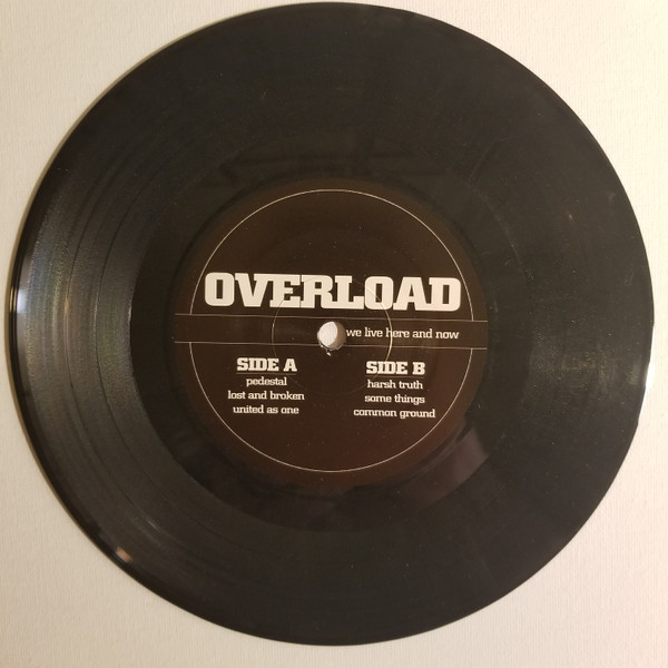 Overload - We Live Here And Now | Just Another Day Records (JAD-03) - main