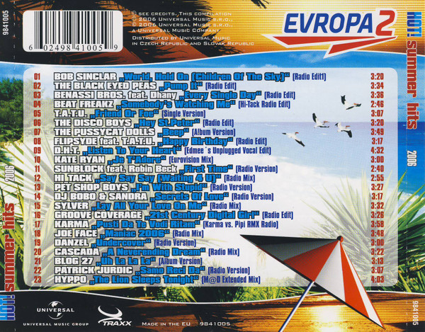 Album herunterladen Various - Hot Summer Hits 2006