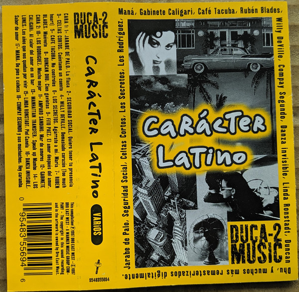 Car cter Latino 1997 CD Discogs