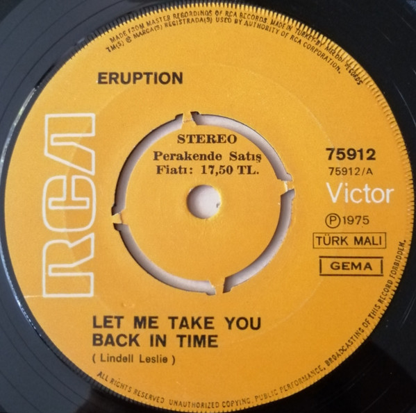 télécharger l'album Eruption - Let Me Take You Back In Time