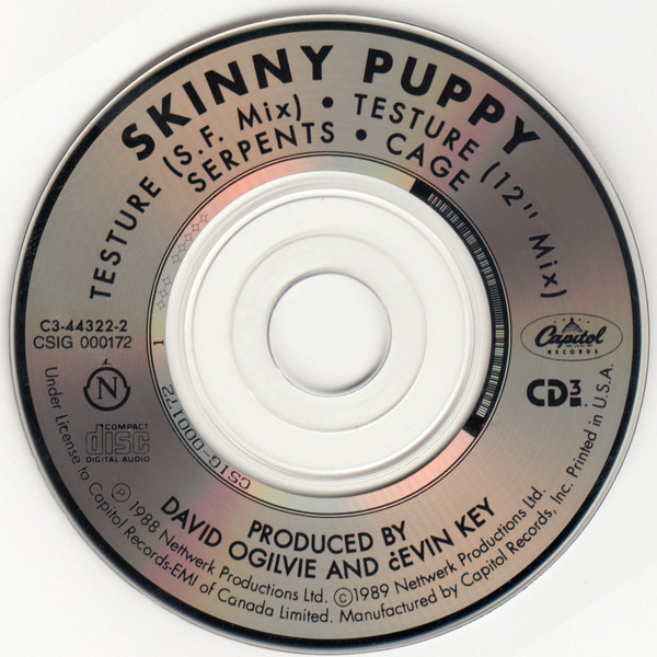 descargar álbum Skinny Puppy - Testure