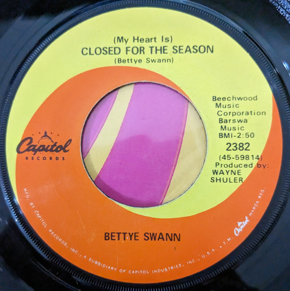 Bettye Swann Don t Touch Me My Heart Is Closed for the