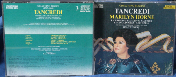 Gioacchino Rossini ; Marilyn Horne, Lella Cuberli, Ernesto Palacio