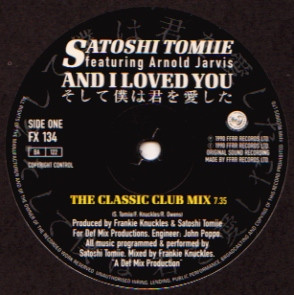 Satoshi Tomiie Featuring Arnold Jarvis – And I Loved You (1990