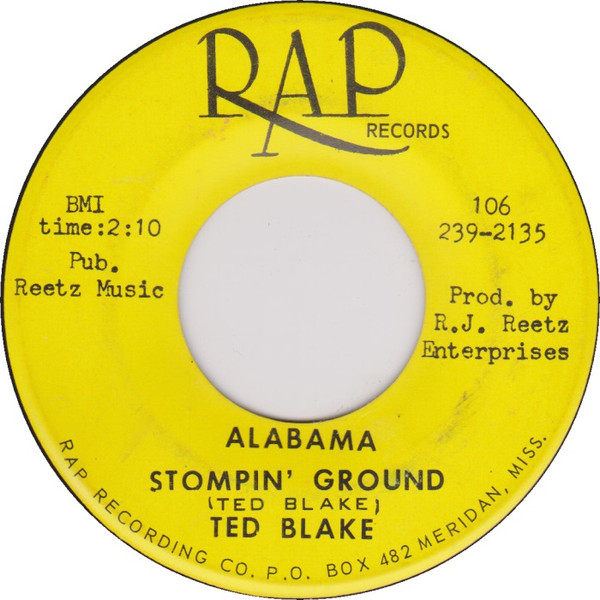 ladda ner album Download Ted Blake - Alabama Stompin Ground Oh Darling I Miss You album