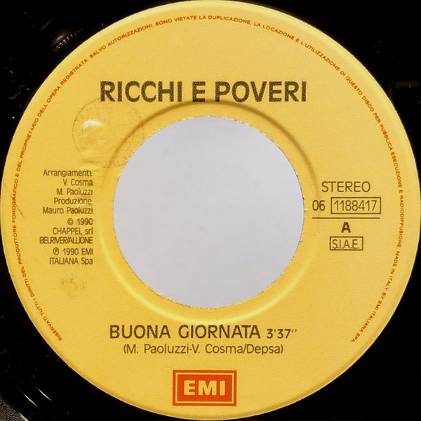 baixar álbum Ricchi & Poveri - Buona Giornata