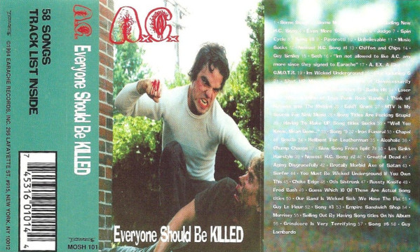 AxCx - Everyone Should Be Killed | Releases | Discogs