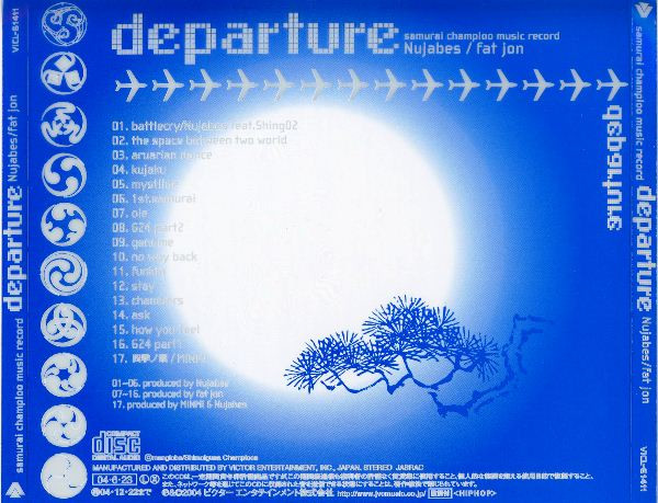 Nujabes / Fat Jon – Samurai Champloo Music Record - Departure