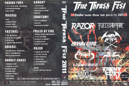 efterskrift lukker Åbent True Thrash Fest 2011 (2012, DVD) - Discogs