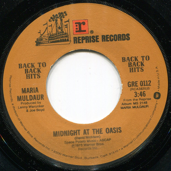 Album herunterladen Maria Muldaur - Midnight At The Oasis Dont You Feel My Leg Dont You Make Me High
