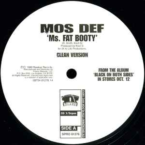Mos Def – Ms. Fat Booty (1999, Vinyl) - Discogs