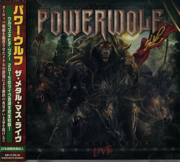 CD POWERWOLF THE METAL MASS - LIVE + BLU RAY
