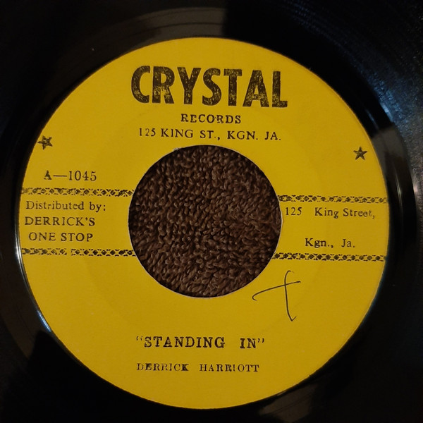 Derrick Harriott – Standing In / It's Alright (1968, Vinyl) - Discogs