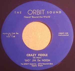 Big Jim DeNoone - Crazy Fiddle album cover