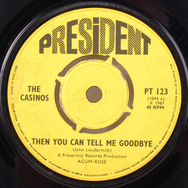 The Casinos – Then You Can Tell Me Goodbye (1967, Vinyl) - Discogs