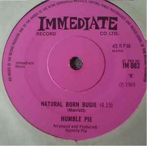 Humble Pie - Natural Born Bugie album cover