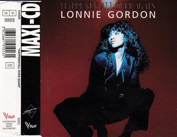 Lonnie Gordon – Happenin' All Over Again (1990, Vinyl) - Discogs
