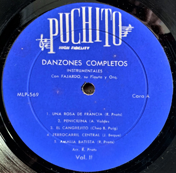 baixar álbum Fajardo, Su Flauta Y Orquesta - Danzones Completos Para Bailar Volumen II