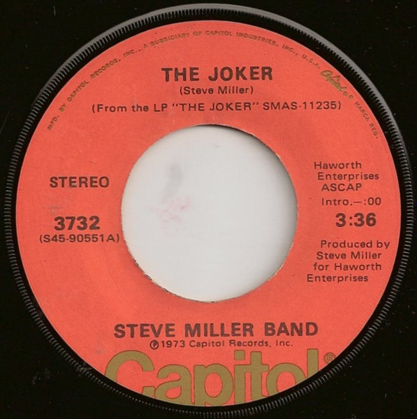 Steve Miller Band – The Joker (1973, Los Angeles Pressing, Vinyl