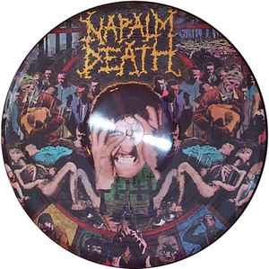 Napalm Death – From Enslavement To Obliteration (1990, Vinyl