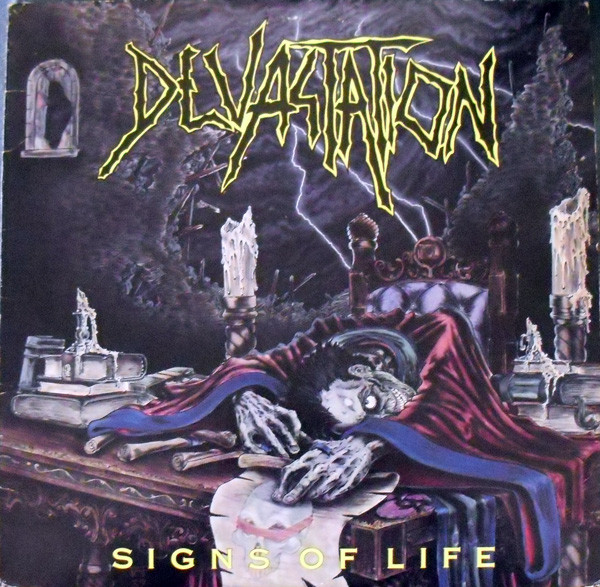 Devastation – Signs Of Life (1990, Vinyl) - Discogs