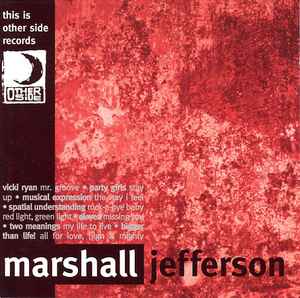 Marshall Jefferson - This Is Other Side Records album cover
