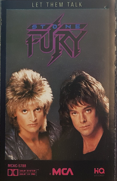 Stone Fury – Let Them Talk (1986, Vinyl) - Discogs