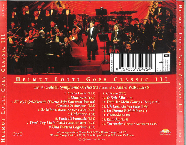 ladda ner album Helmut Lotti With The Golden Symphonic Orchestra - Helmut Lotti Goes Classic III
