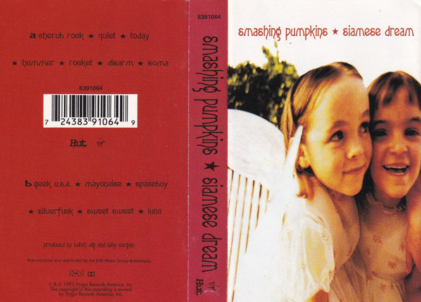 Smashing Pumpkins – Siamese Dream (1993, Dolby, XDR 
