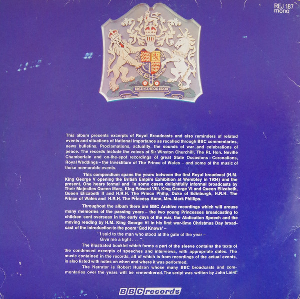 descargar álbum Various - Fifty Years Of Royal Broadcasts 1924 1974