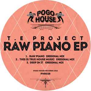 T.E Project - Raw Piano EP album cover